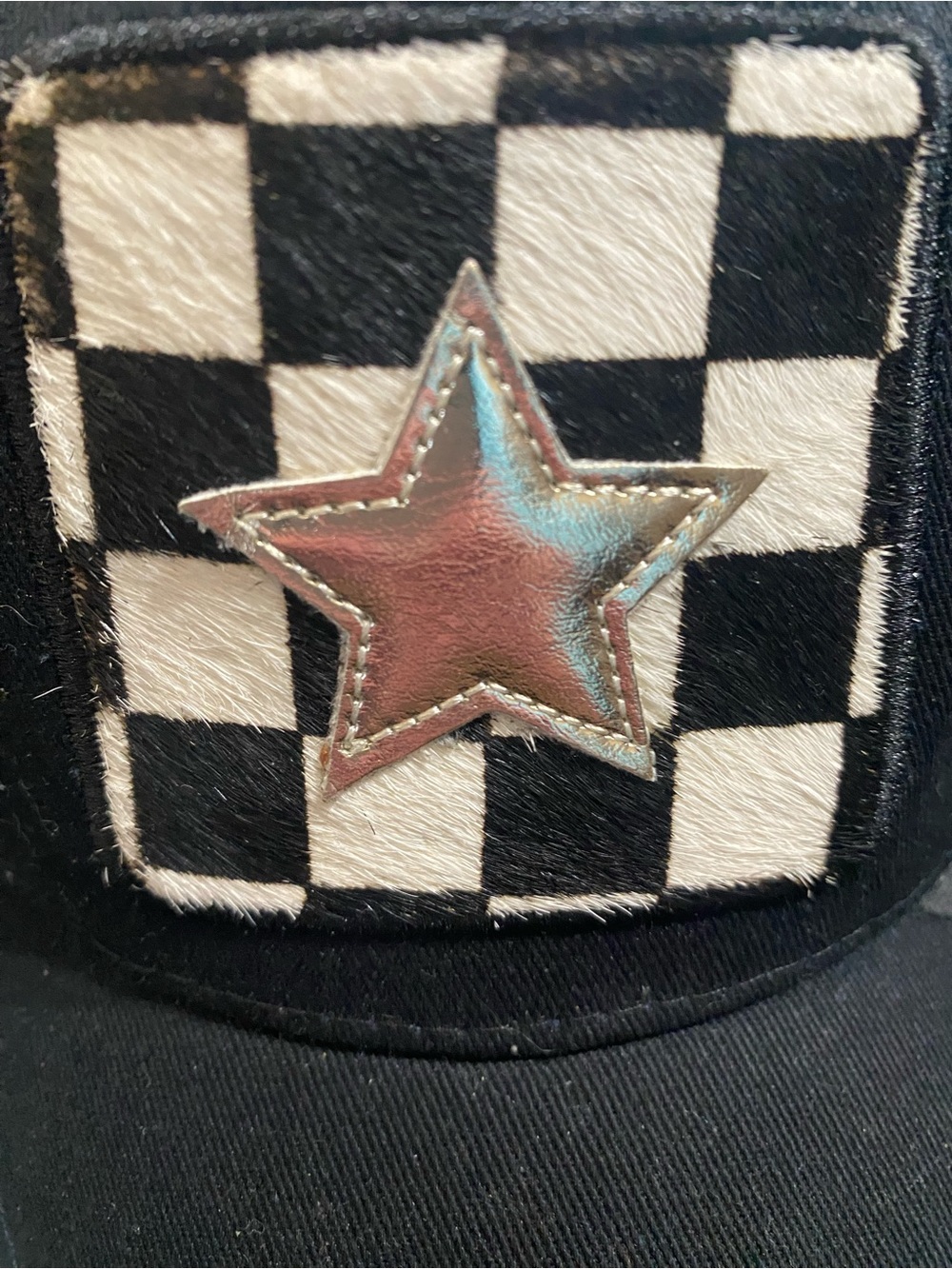 Vintage Havana Black Trucker Hat